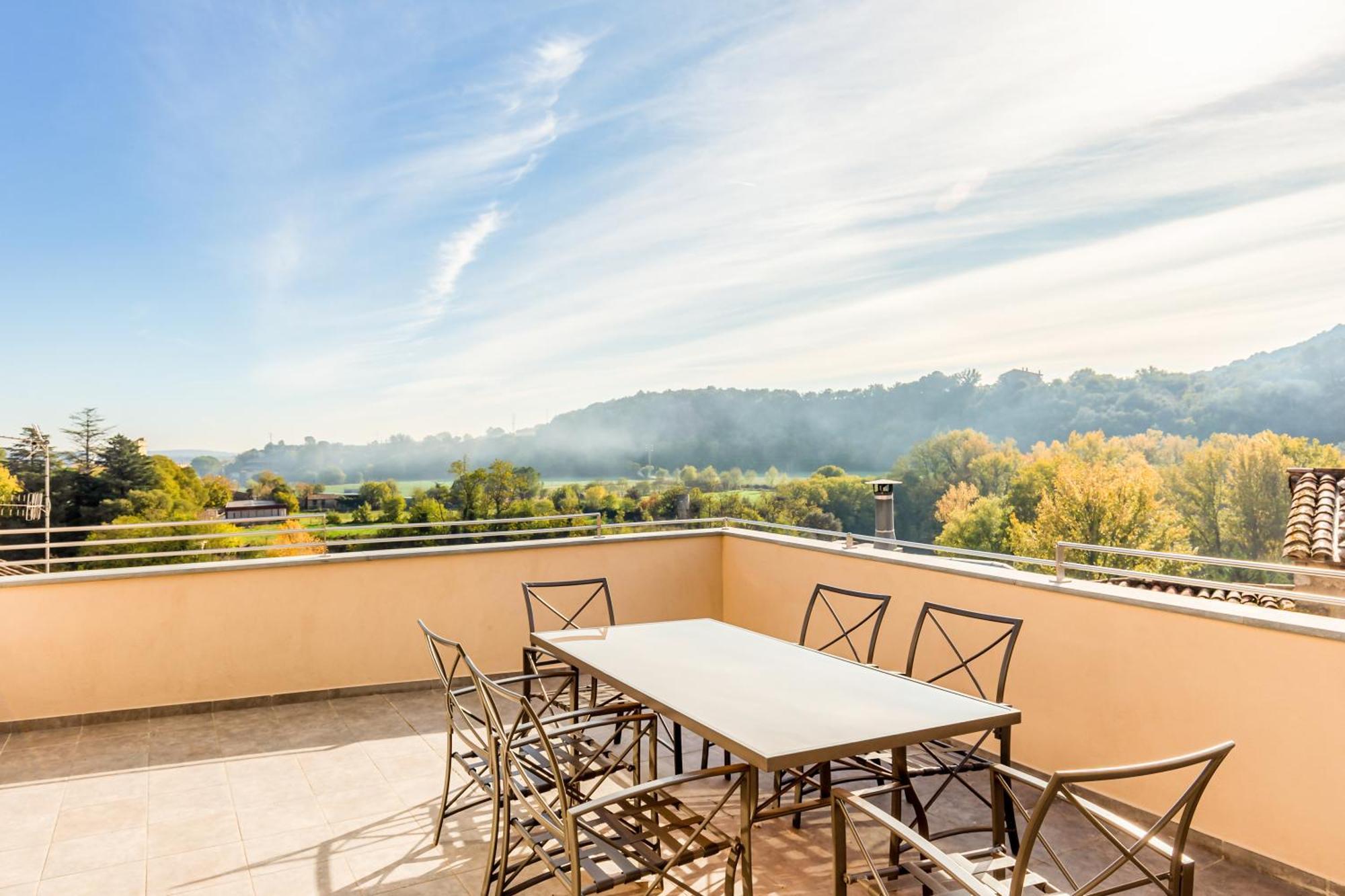 Can Cintet 3 Apartamento Con Terraza En Besalú Εξωτερικό φωτογραφία
